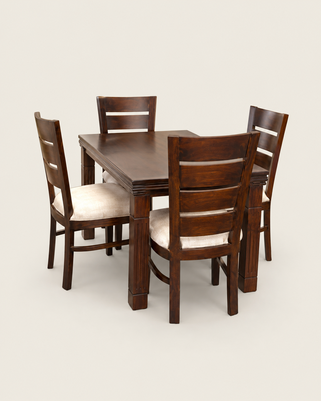 Bao Dining Set — handcrafted African furniture by Grace furniture  in Kenya