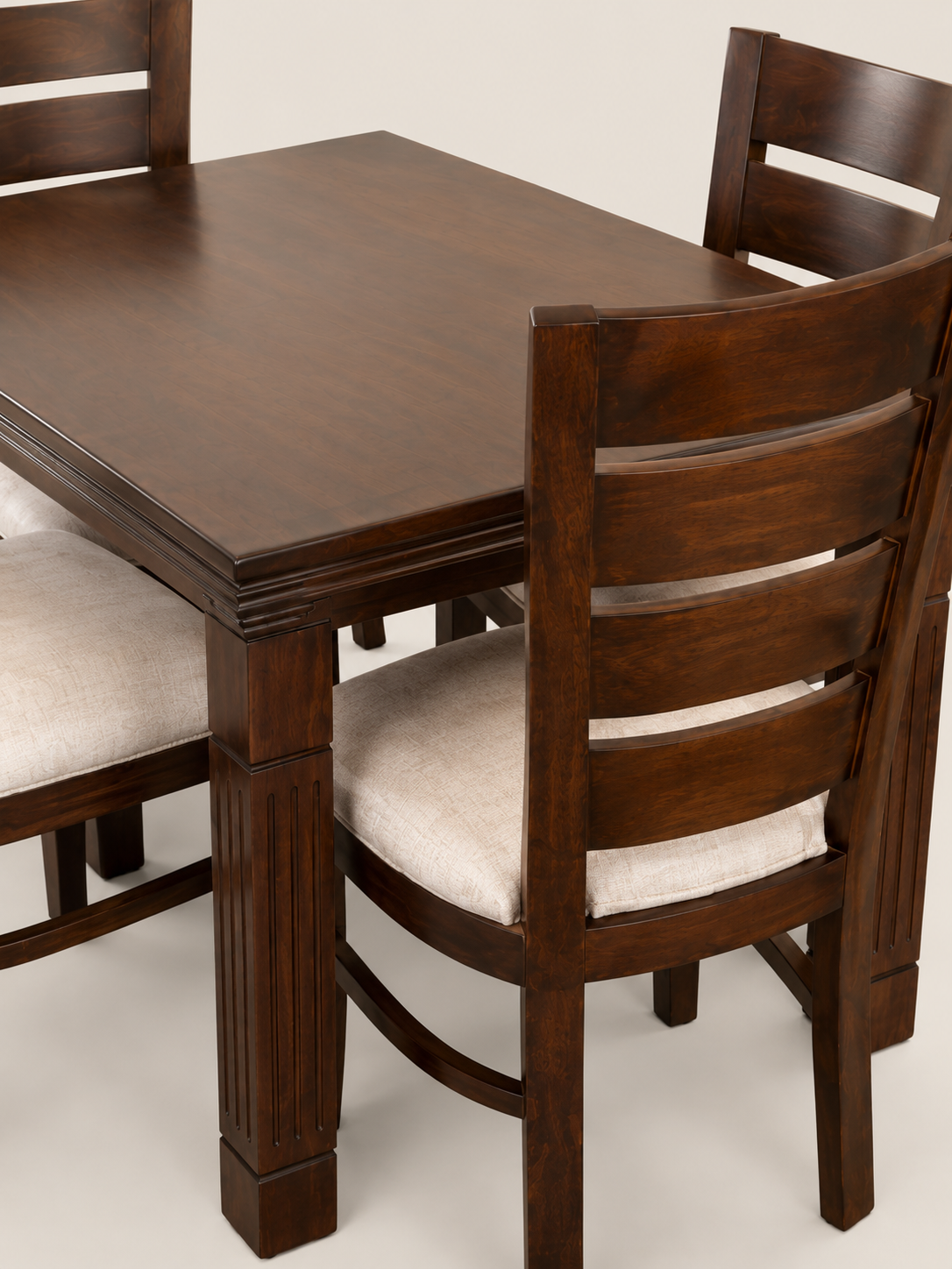 Bao Dining Set — handcrafted African furniture by Grace furniture  in Kenya (view 3)