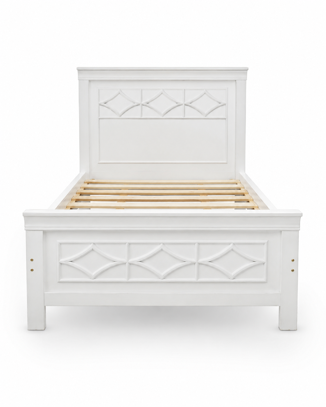 4 by 6 Nuru Heritage Bed — handcrafted African furniture by Tenis furniture palace in Kenya (view 3)
