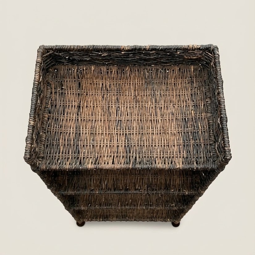 Bookshelf: Mlango Sisal Étagère — handcrafted African furniture by Miche Miche in Kenya (view 2)