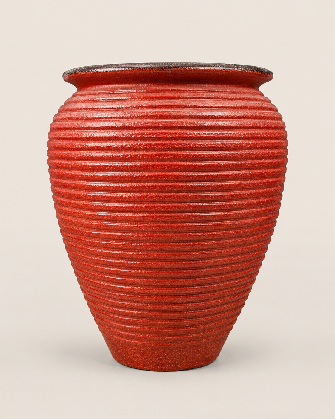 Affio Clay Outdoor Urn — handcrafted African outdoor by Jacob landscaping  in Kenya