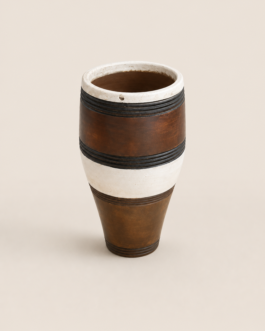 Eclata Clay Planter — handcrafted African outdoor by Beauty flower makers in Kenya (view 2)