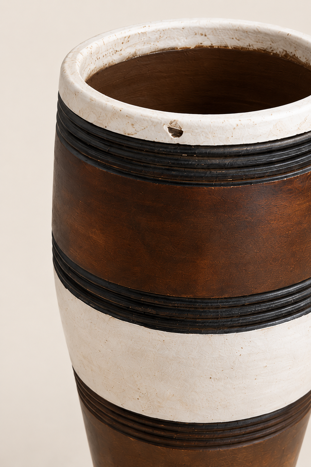Eclata Clay Planter — handcrafted African outdoor by Beauty flower makers in Kenya (view 3)