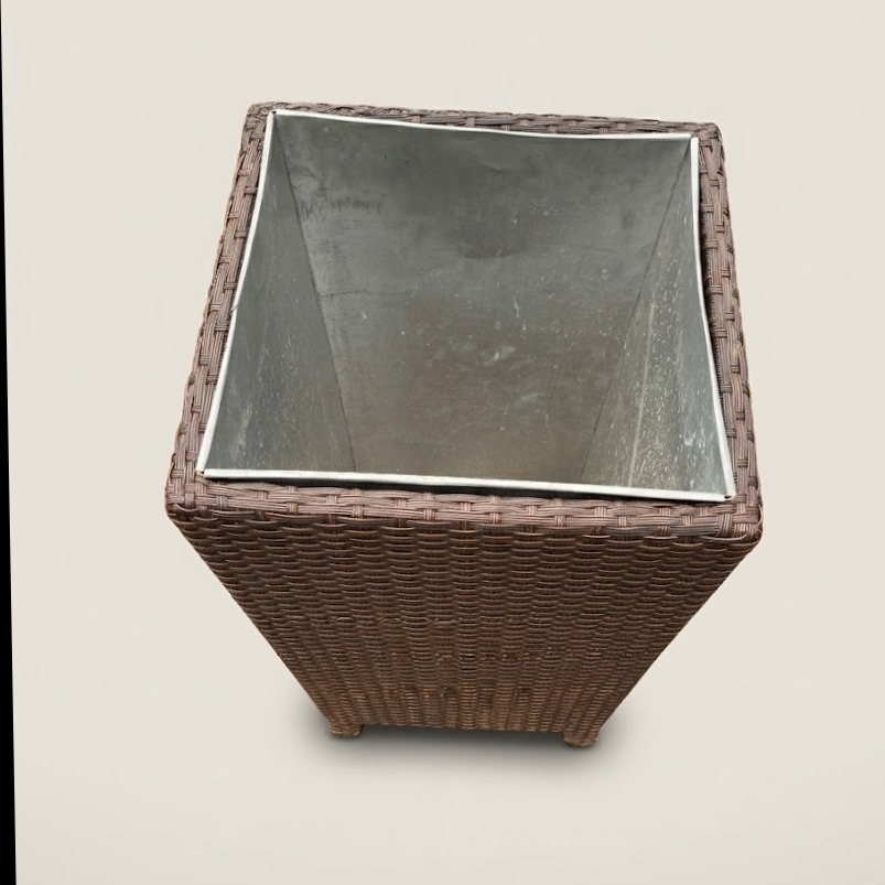 Sankara Handwoven Planter — handcrafted African outdoor by Miche Miche in Kenya (view 3)