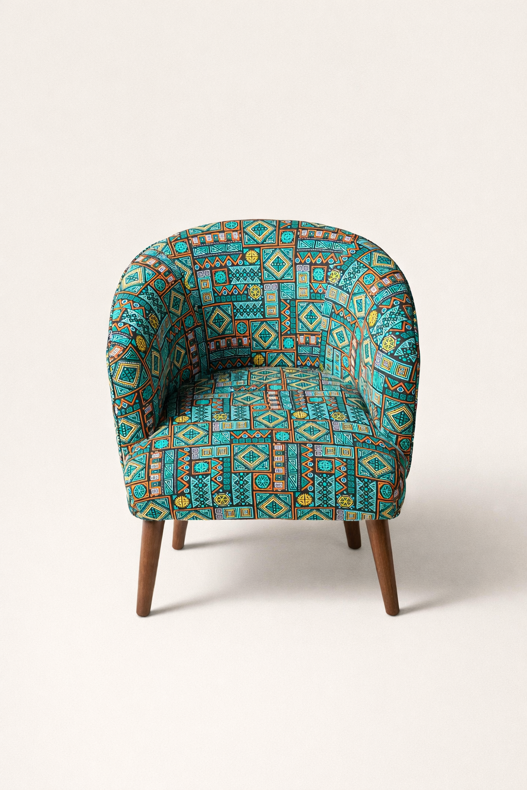 Chair: Akili Accent — handcrafted African furniture by Cobs Furniture and metal works in Kenya (view 2)