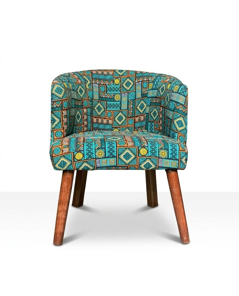 Chair: Akili Accent — handcrafted African furniture by Cobs Furniture and metal works in Kenya