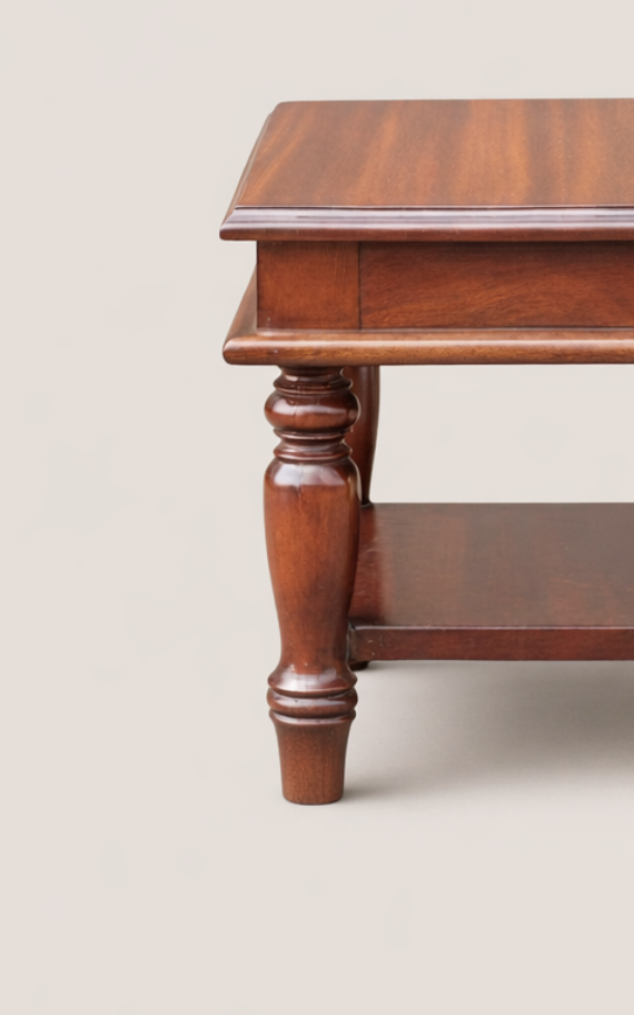 Jasho Mahogany Stool — handcrafted African furniture by Promising furniture world  in Kenya (view 2)