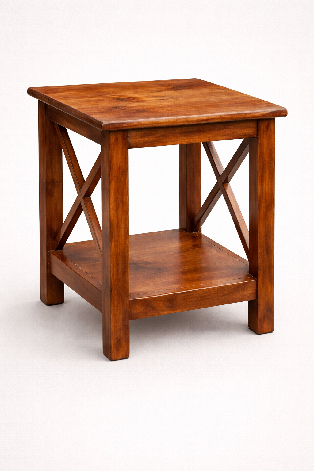 Mvumo End-Table Stool — handcrafted African furniture by Bimos Furniture in Kenya