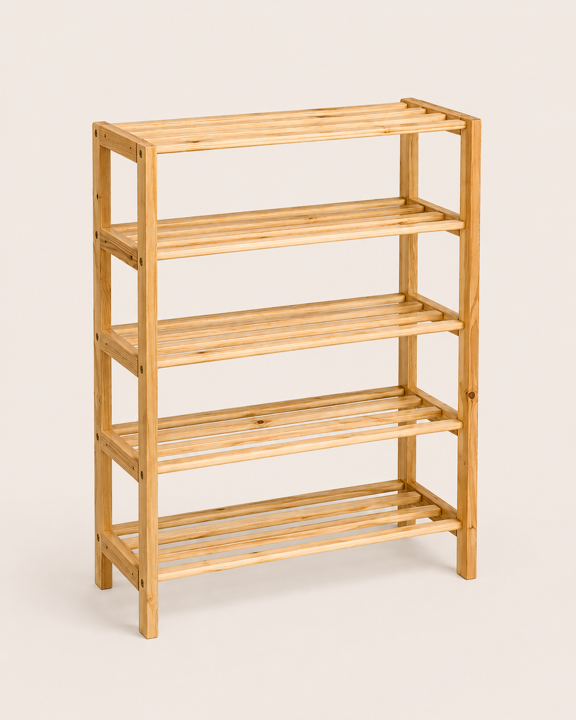 Ashi Shoe Rack — handcrafted African furniture by Zawadi designs  in Kenya