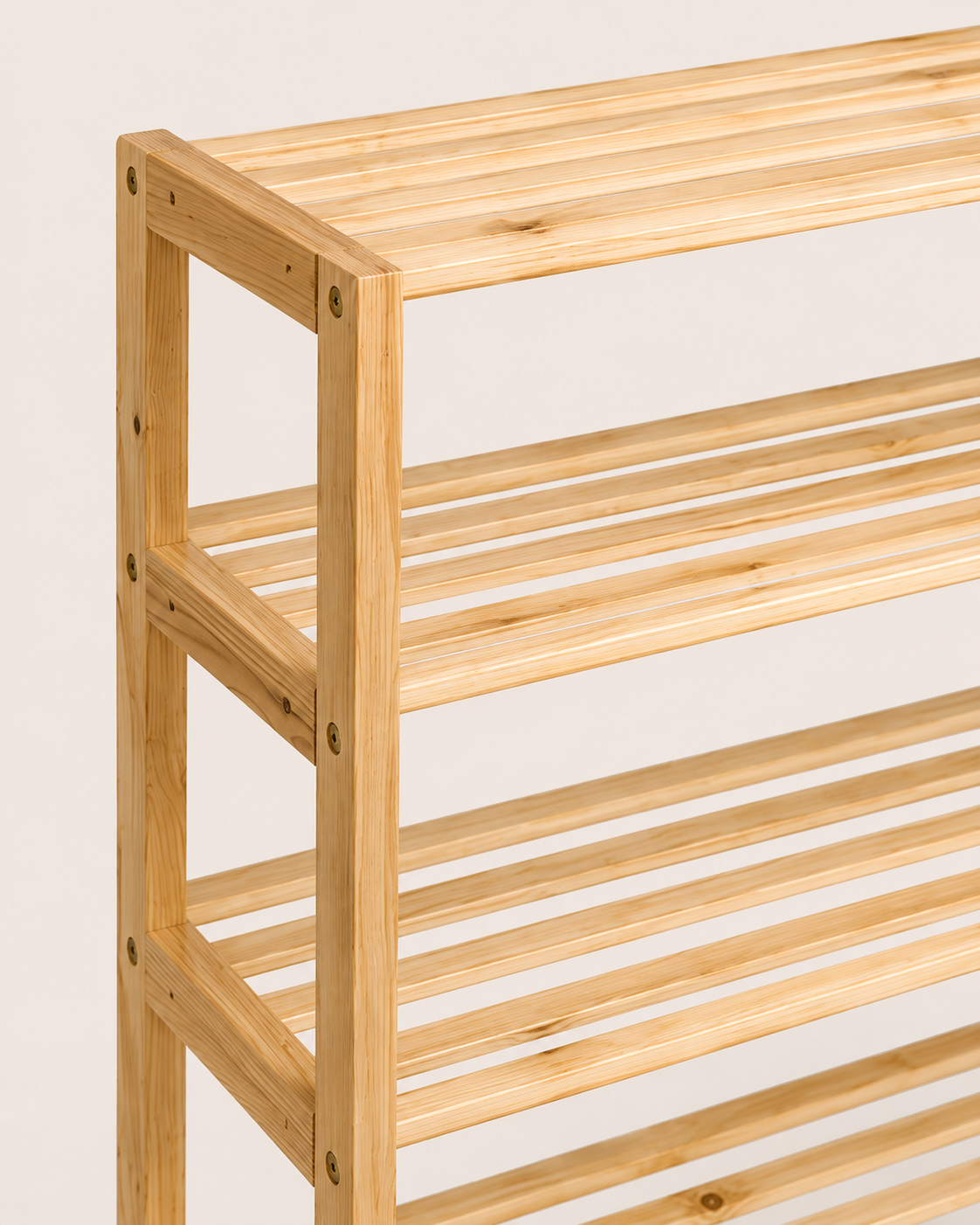 Ashi Shoe Rack — handcrafted African furniture by Zawadi designs  in Kenya (view 3)