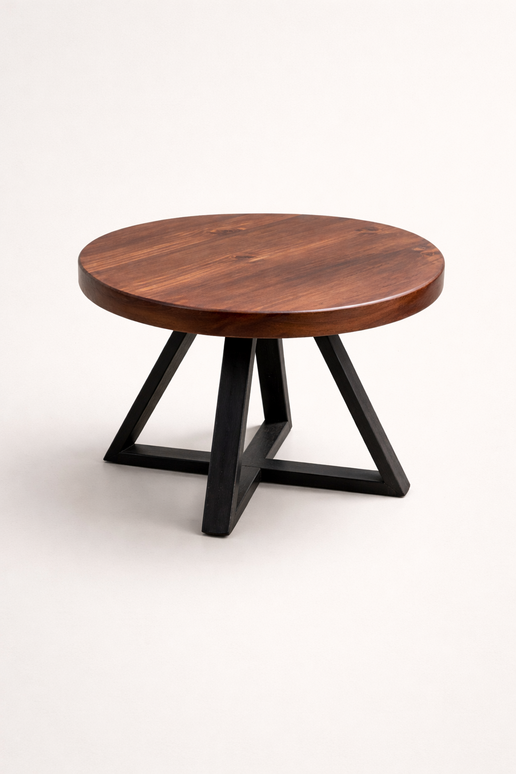 Oebane Cyprus Wood Side Table — handcrafted African furniture by Koyo furniture in Kenya