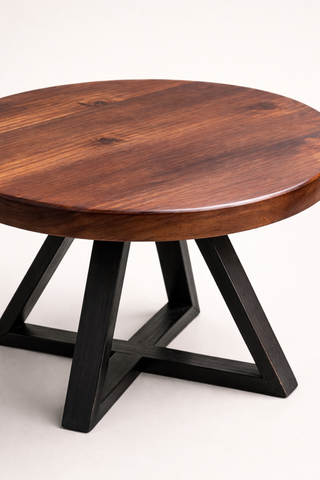 Oebane Cyprus Wood Side Table — handcrafted African furniture by Koyo furniture in Kenya (view 3)