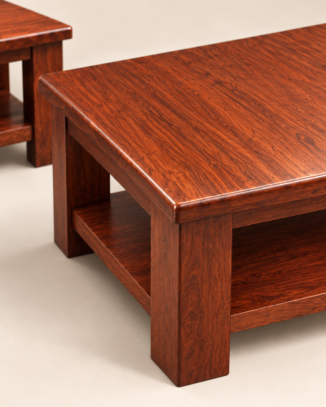 Kilifi Coffee Table Set — handcrafted African furniture by Executive furniture ke in Kenya (view 3)