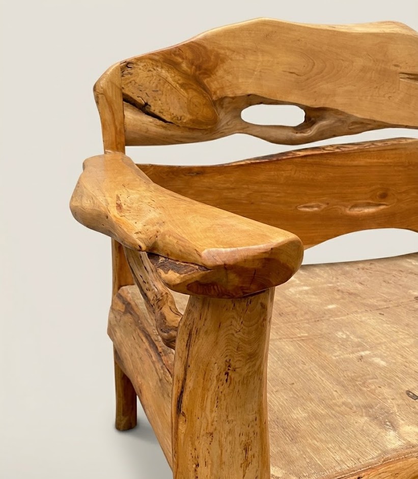 Kinara Custom 2 Seater Sofa — handcrafted African furniture by Natural art furniture  in Kenya (view 3)