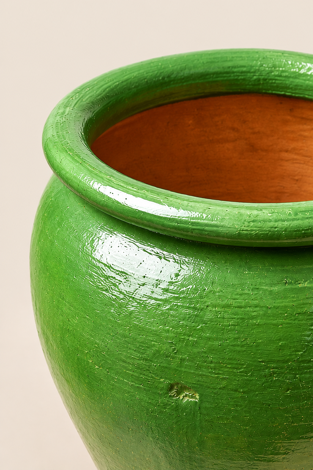 Ciko Clay Planter — handcrafted African outdoor by Jawaflowers  in Kenya (view 3)