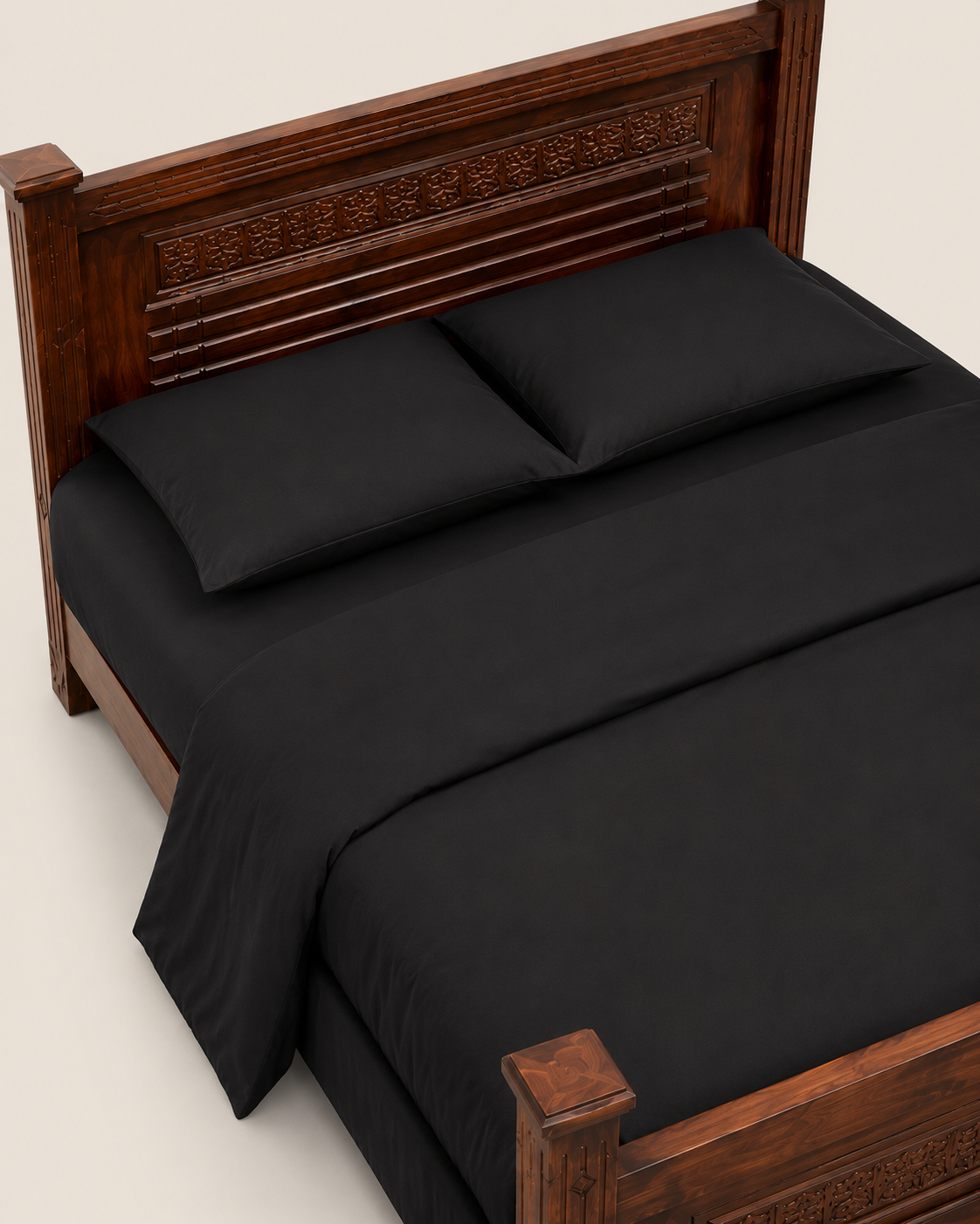6 by 6 Kilifi Bedframe — handcrafted African furniture by Mwenge furniture  in Kenya (view 4)