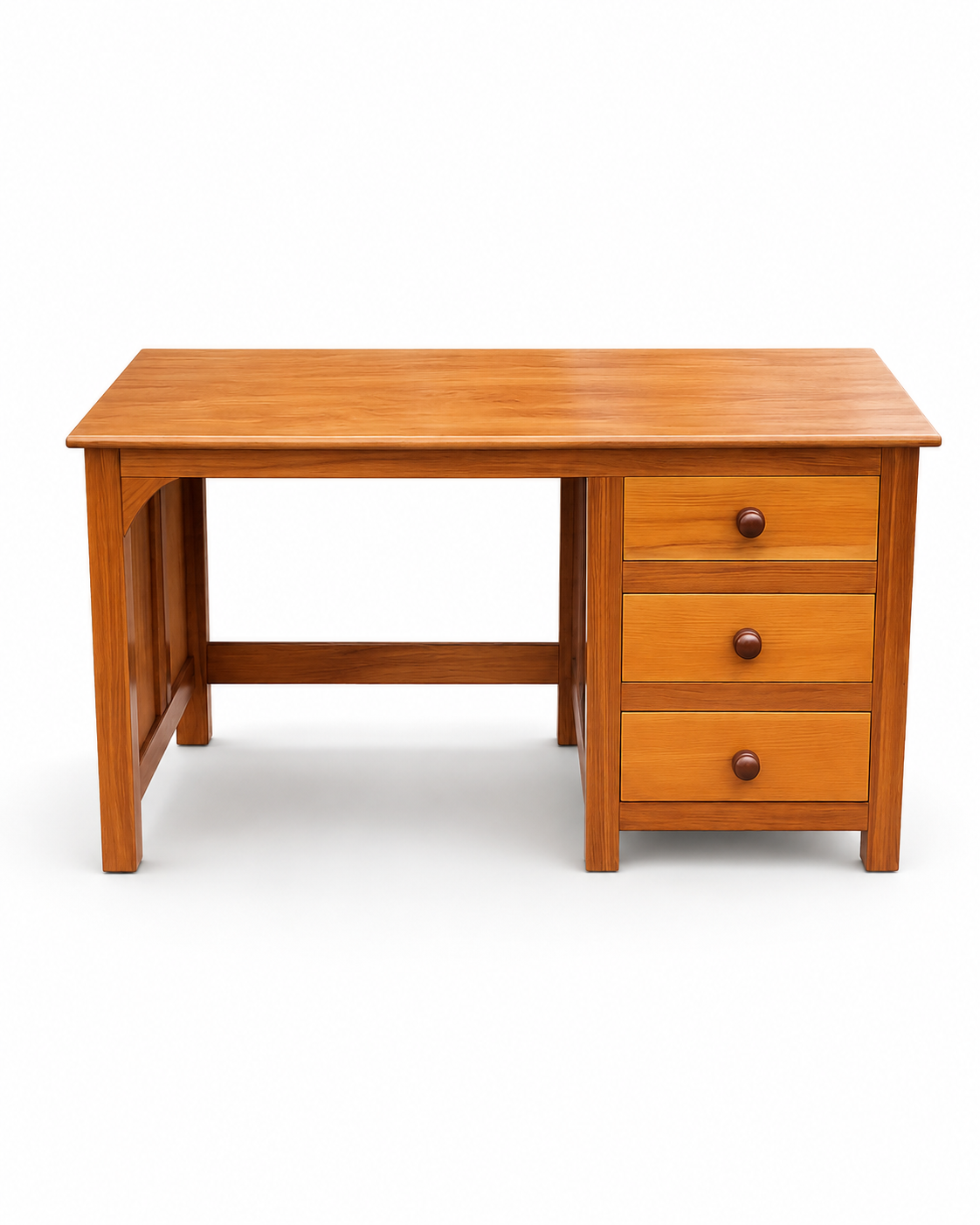 Canezo Mahogany Writing Desk — handcrafted African furniture by Mahogany palace in Kenya