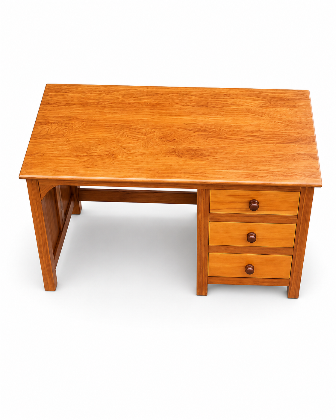 Canezo Mahogany Writing Desk — handcrafted African furniture by Mahogany palace in Kenya (view 3)