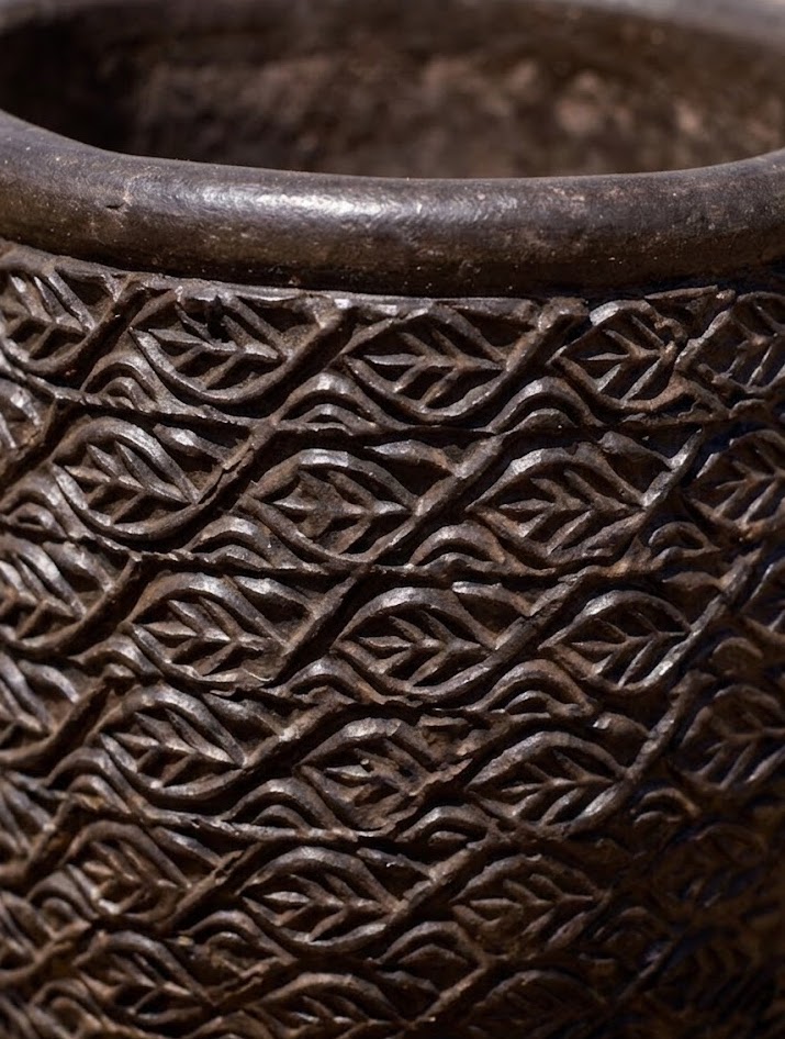 Mbili Clay Planter — handcrafted African outdoor by Grace park garden in Kenya (view 3)