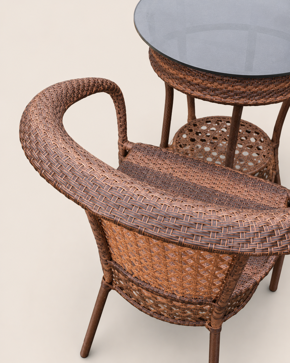 Anya Garden Bistro Set — handcrafted African outdoor by Lifestyle Furniture  in Kenya (view 3)
