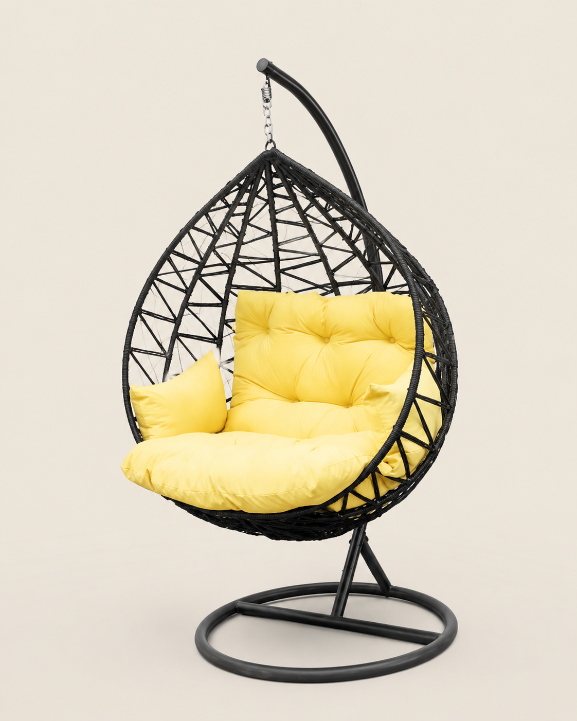 Dauka Hanging Pod Chair — handcrafted African outdoor by Harries furniture  in Kenya