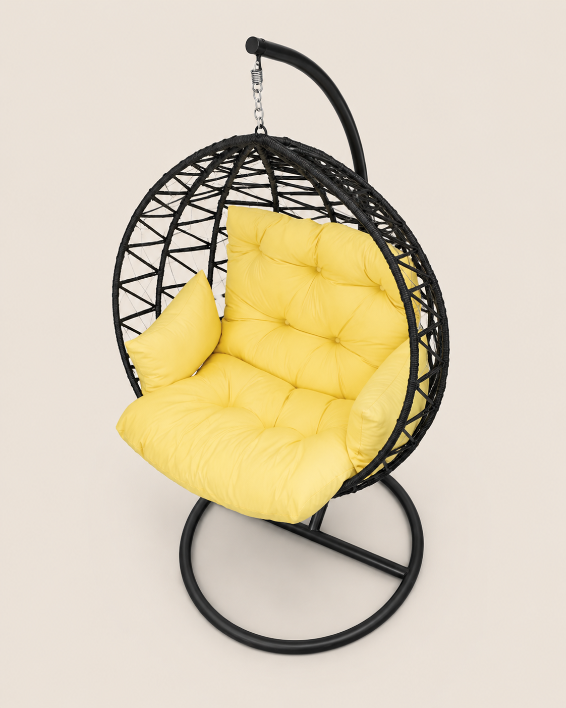 Dauka Hanging Pod Chair — handcrafted African outdoor by Harries furniture  in Kenya (view 2)