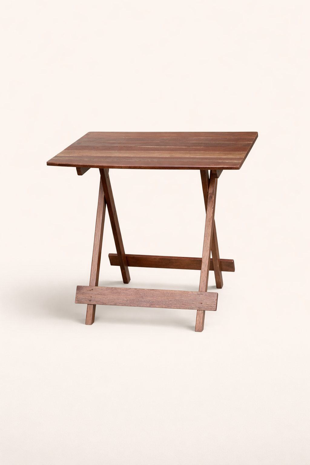 Kaya Foldable Table: Mbili Folding Table — handcrafted African outdoor by Mike Paul Studio in Kenya