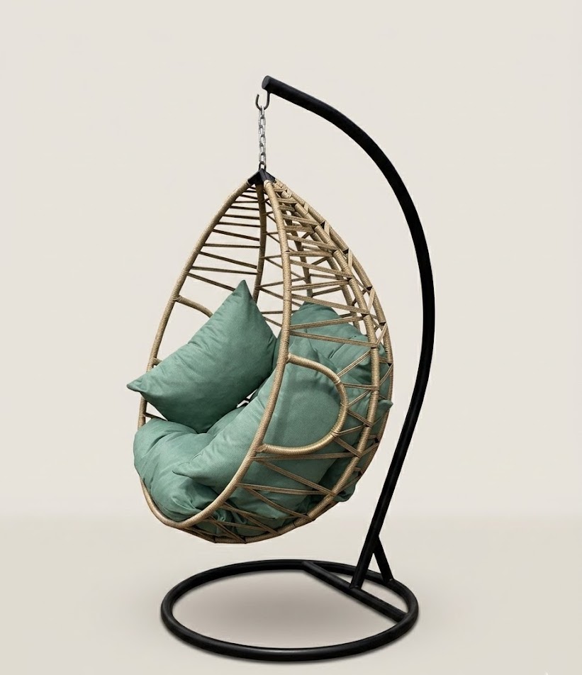 Hammock Kanga Swing — handcrafted African outdoor by Cate furniture  in Kenya (view 3)