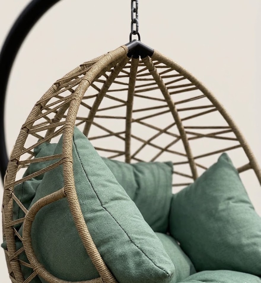 Hammock Kanga Swing — handcrafted African outdoor by Cate furniture  in Kenya (view 4)