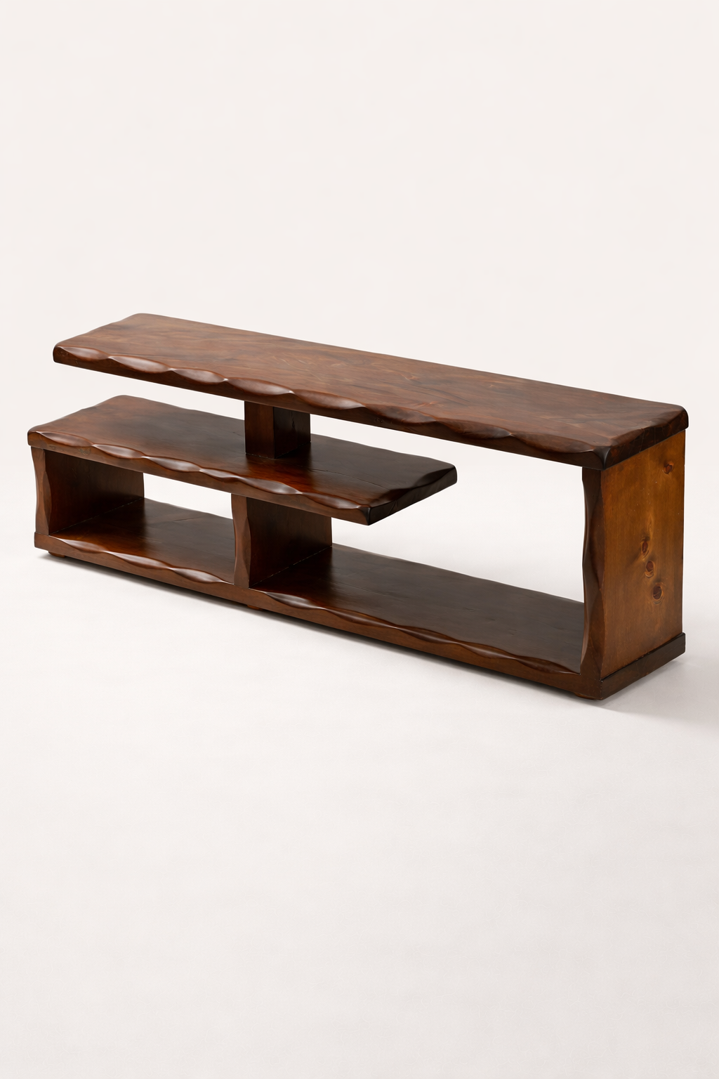 Kaya Cyprus Media Console — handcrafted African furniture by Samuel woodworks  in Kenya (view 3)