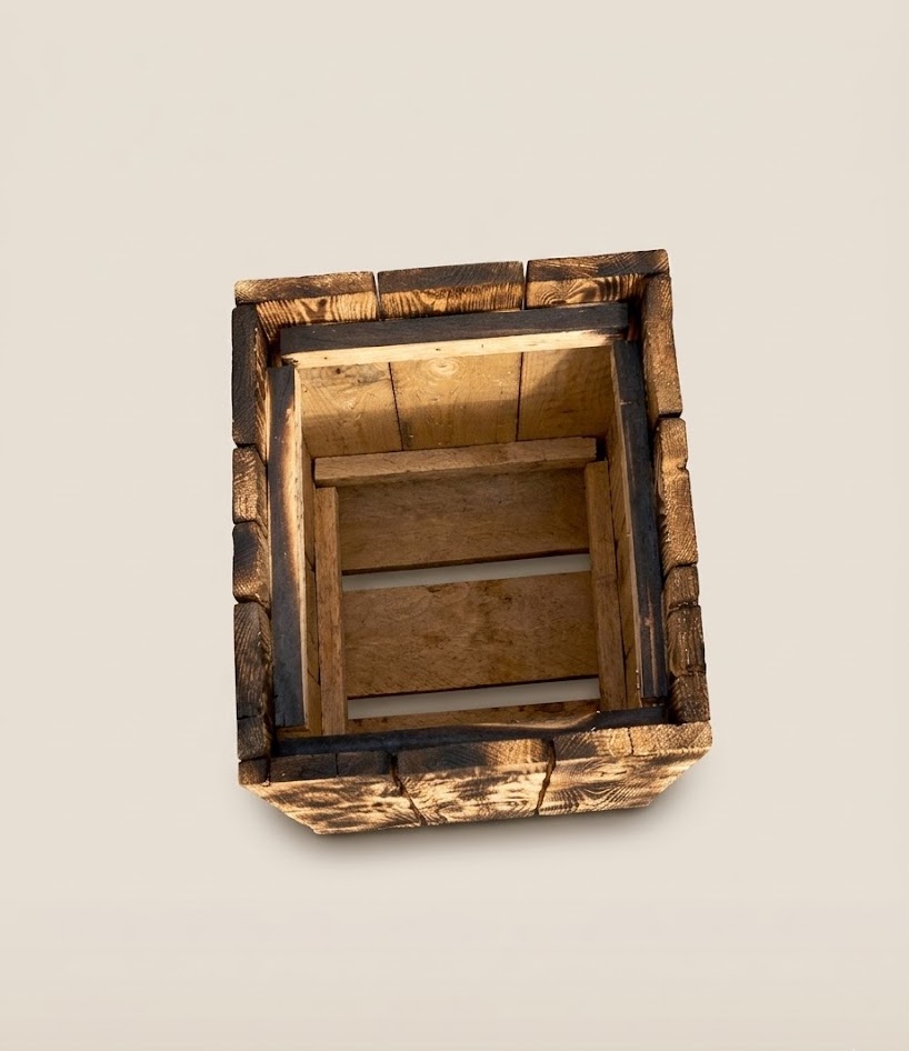 Kikwetu Planter Cube — handcrafted African outdoor by FashonistarGallery in Kenya