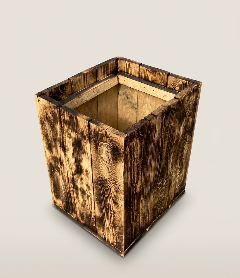 Kikwetu Planter Cube — handcrafted African outdoor by FashonistarGallery in Kenya (view 2)