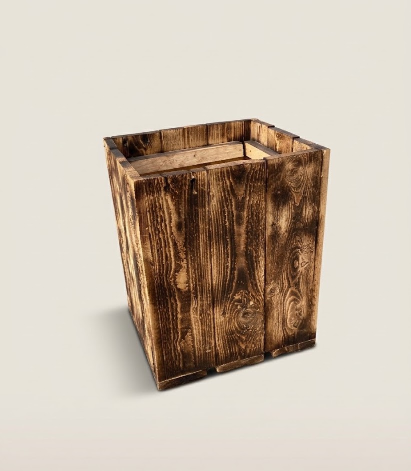 Kikwetu Planter Cube — handcrafted African outdoor by FashonistarGallery in Kenya (view 3)