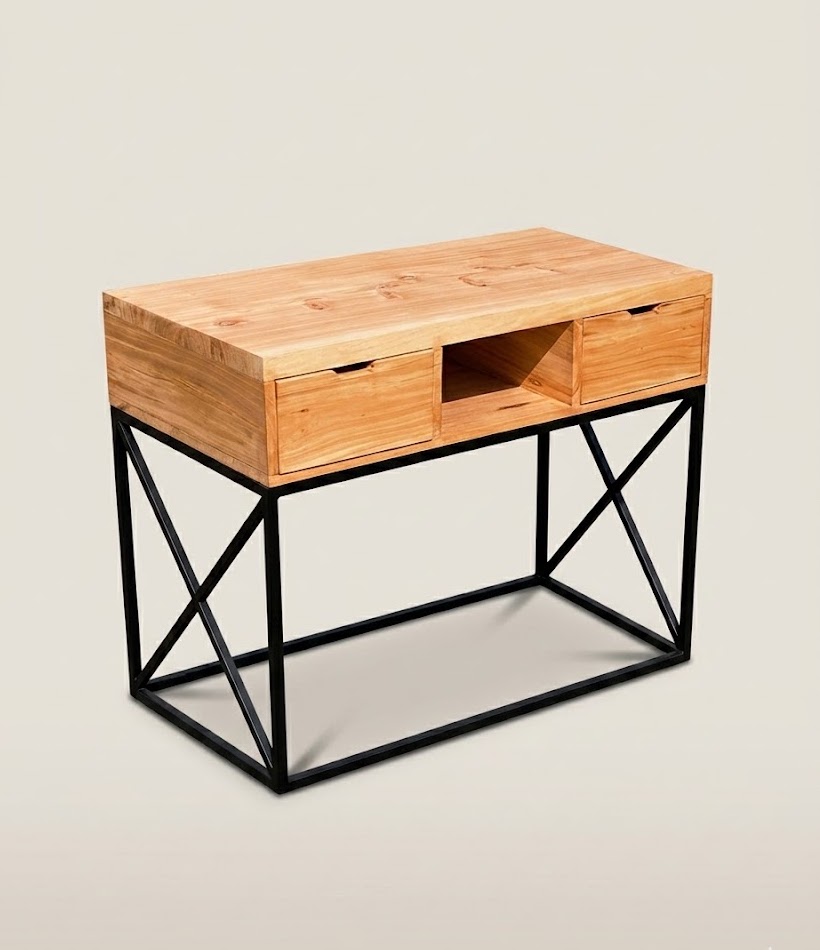 Jua Console Table — handcrafted African furniture by Charliesfabke  in Kenya (view 2)