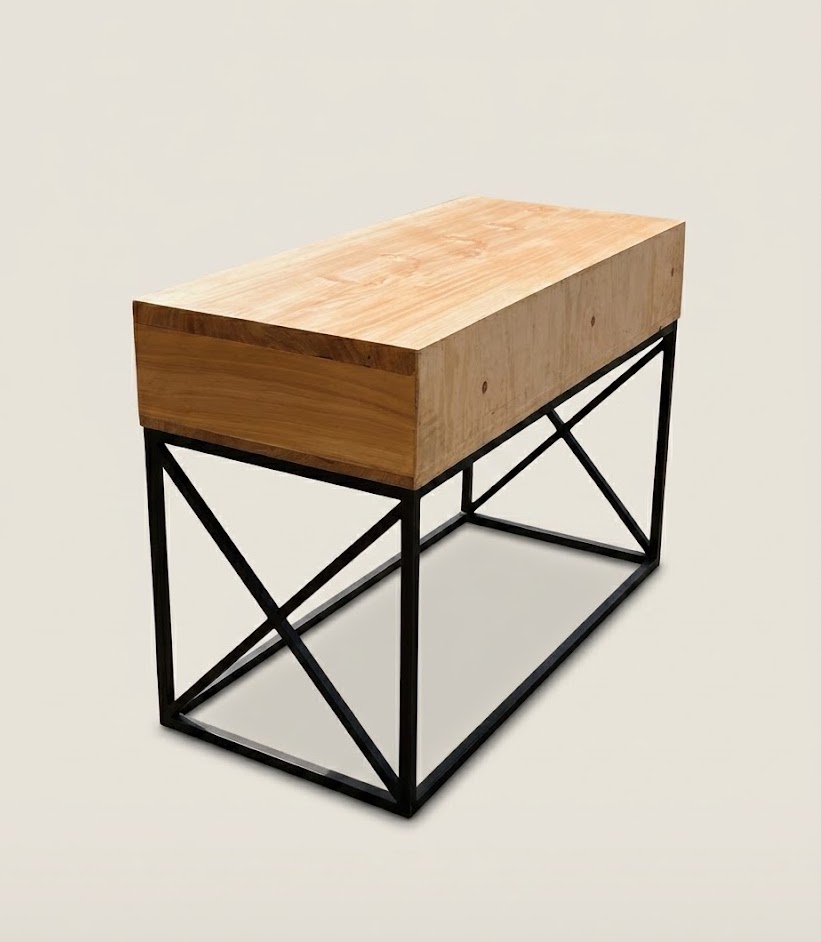 Jua Console Table — handcrafted African furniture by Charliesfabke  in Kenya (view 3)