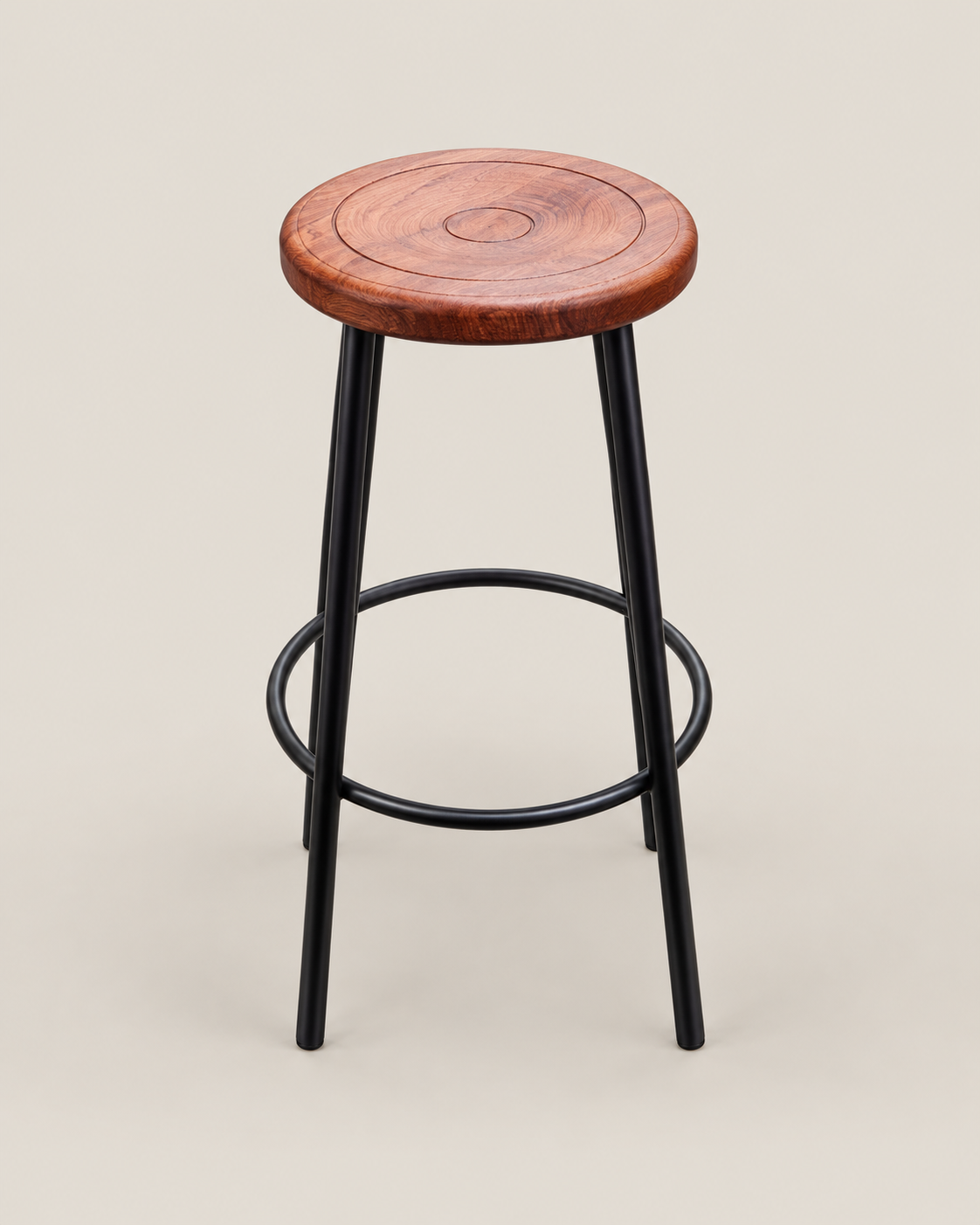 Setawa Bar Stool — handcrafted African outdoor by Eve's Fabricators  in Kenya (view 2)