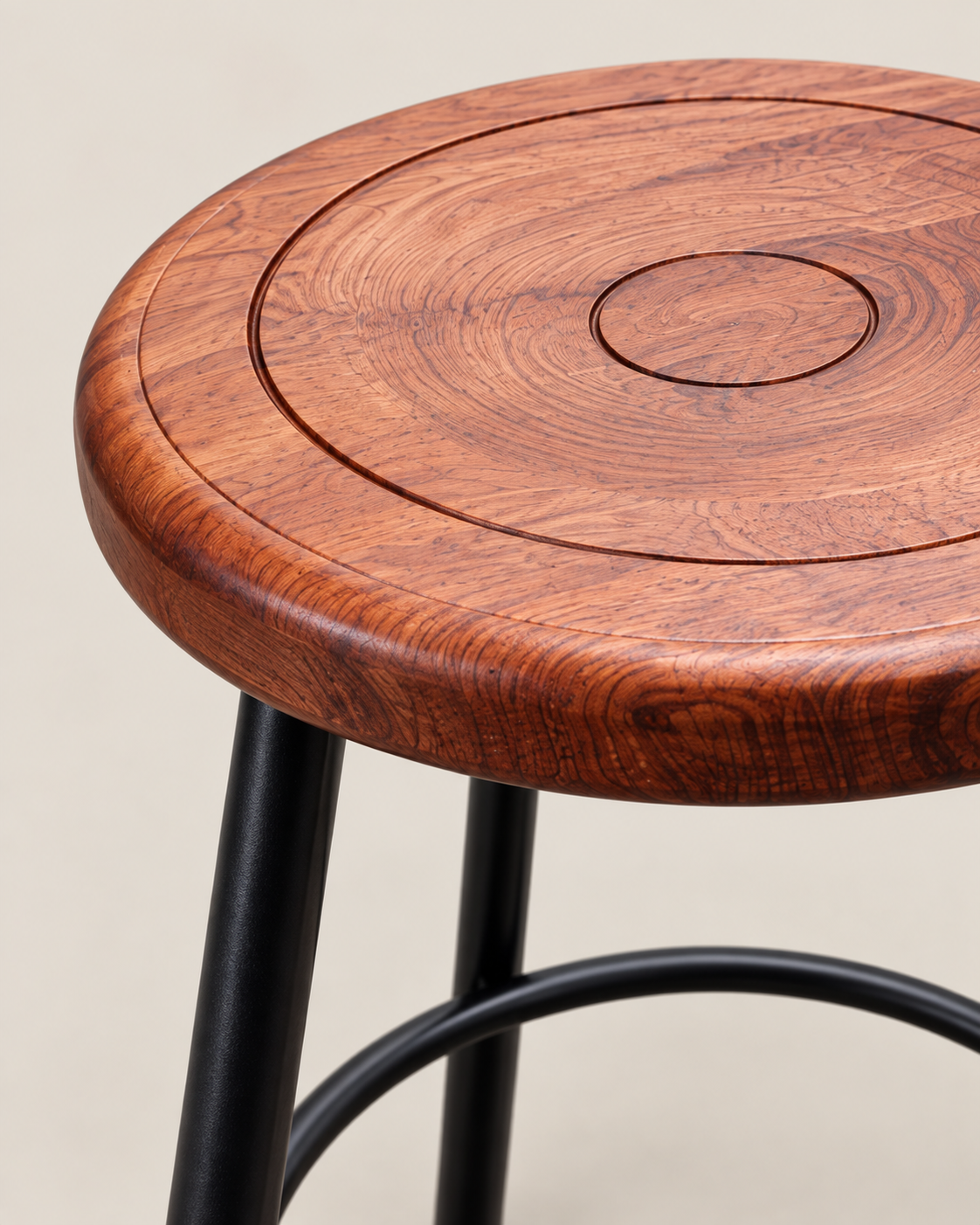 Setawa Bar Stool — handcrafted African outdoor by Eve's Fabricators  in Kenya (view 4)