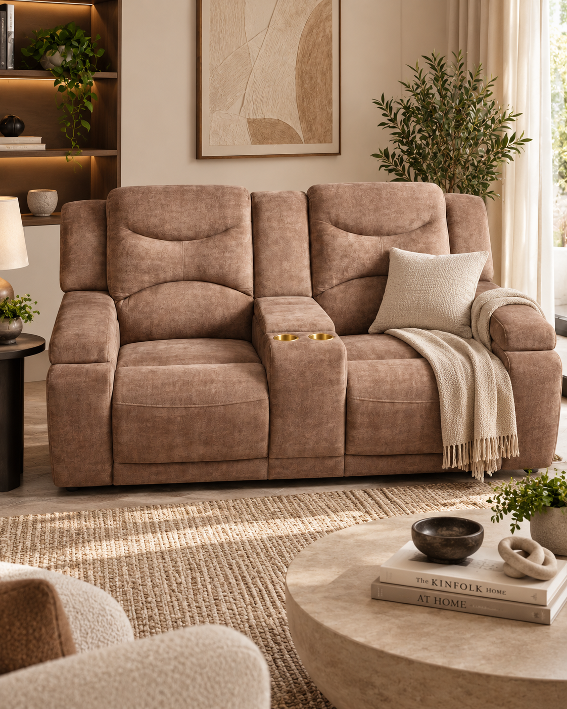 5 Seater  Sofa — handcrafted African furniture by Hi tech furniture  in Kenya (view 2)