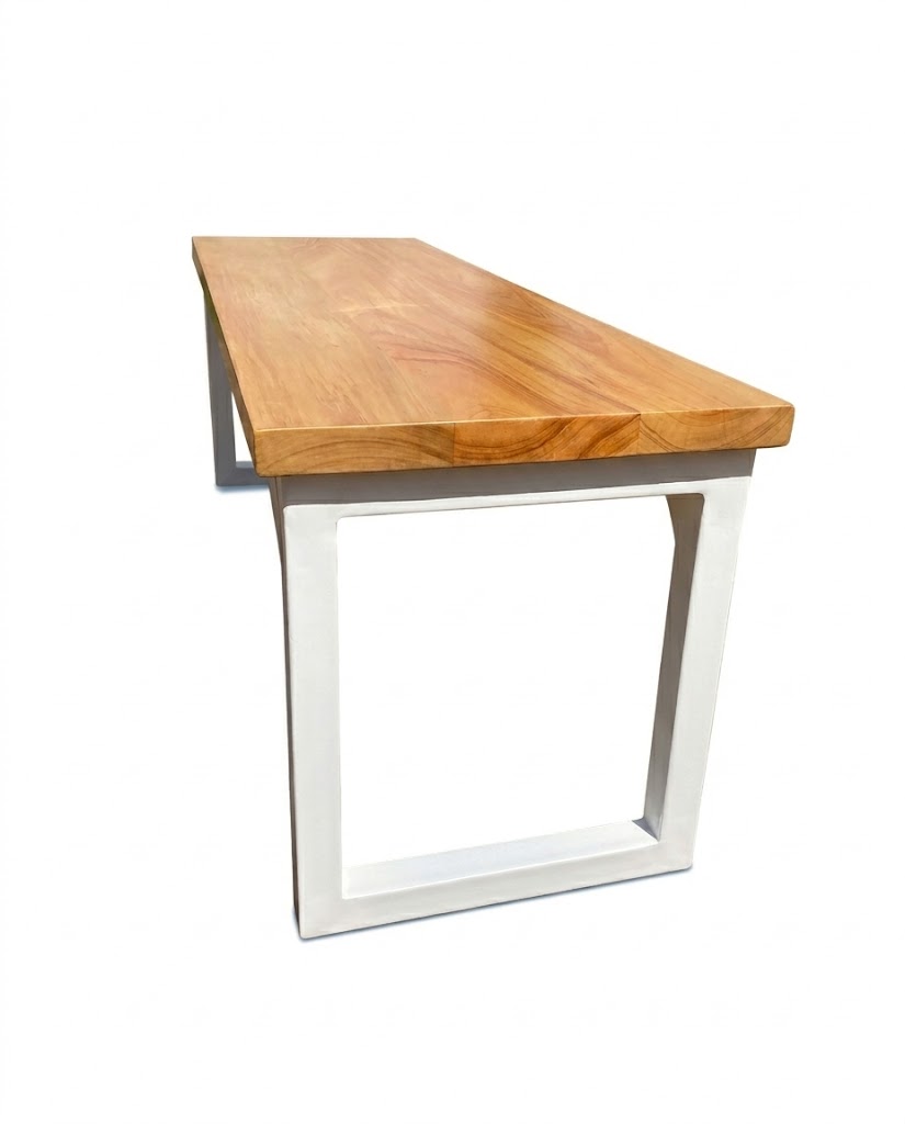 Dele Bench — handcrafted African furniture by Global interia furniture in Kenya (view 3)
