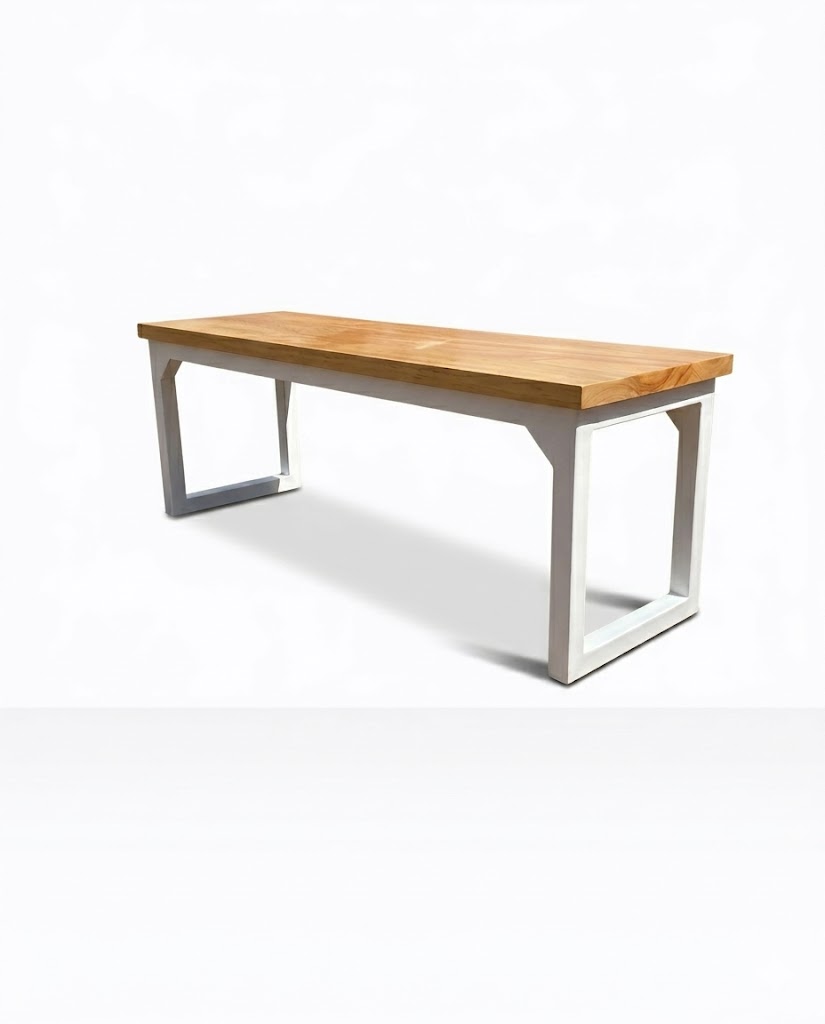 Dele Bench — handcrafted African furniture by Global interia furniture in Kenya (view 2)