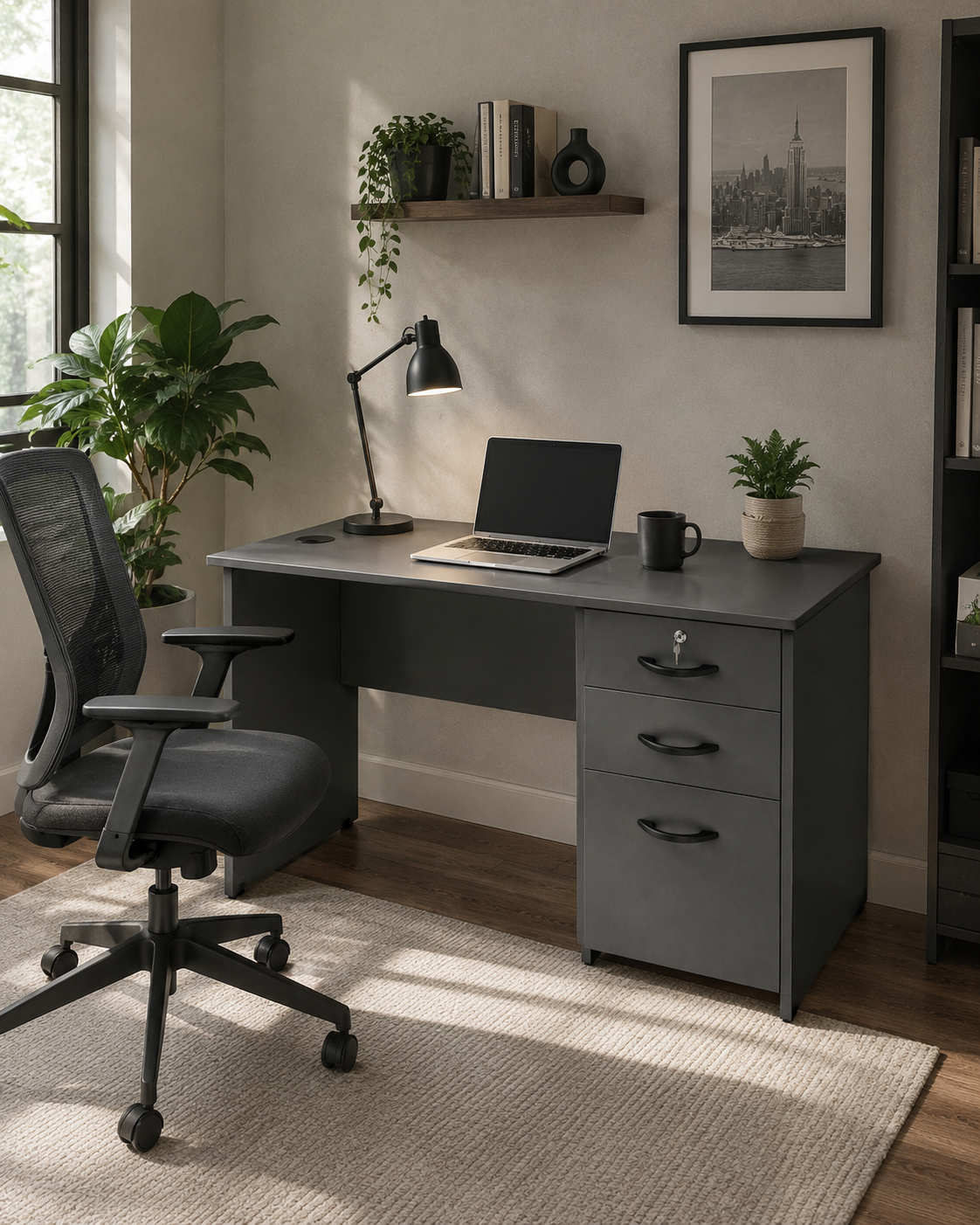 Ubuntu Workstation — handcrafted African furniture by Ree furniture  in Kenya