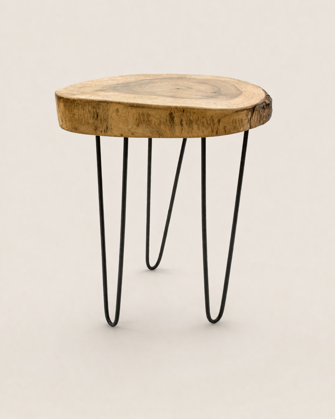 Custom made stool Mvule Accent — handcrafted African furniture by Oskechi  Furnitures in Kenya (view 2)