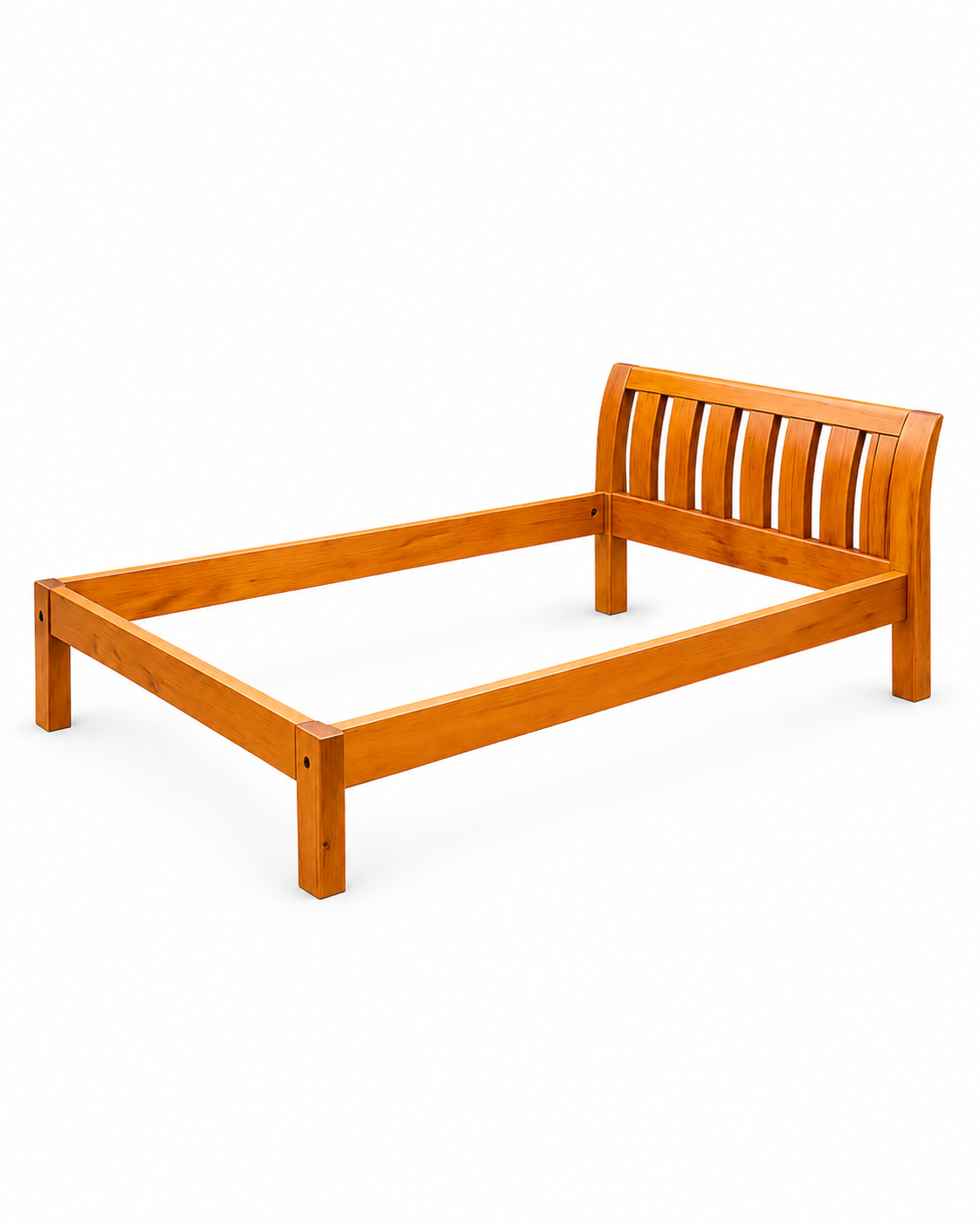 4 by6 Mbingu Bed Frame — handcrafted African furniture by Mt Carmel  in Kenya (view 2)