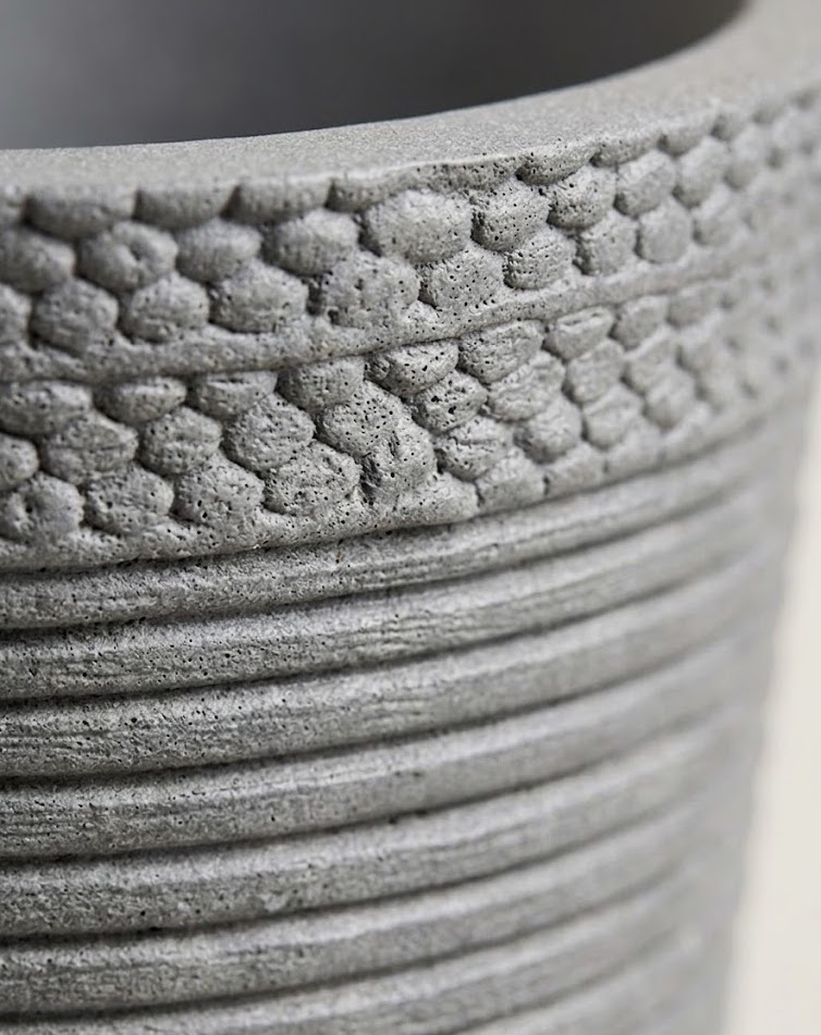 Bama Clay Outdoor Planter — handcrafted African outdoor by Grace park garden in Kenya (view 3)