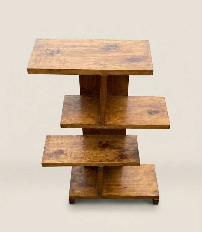 Mawingu Flower Base Tiered Stand — handcrafted African outdoor by High point in Kenya