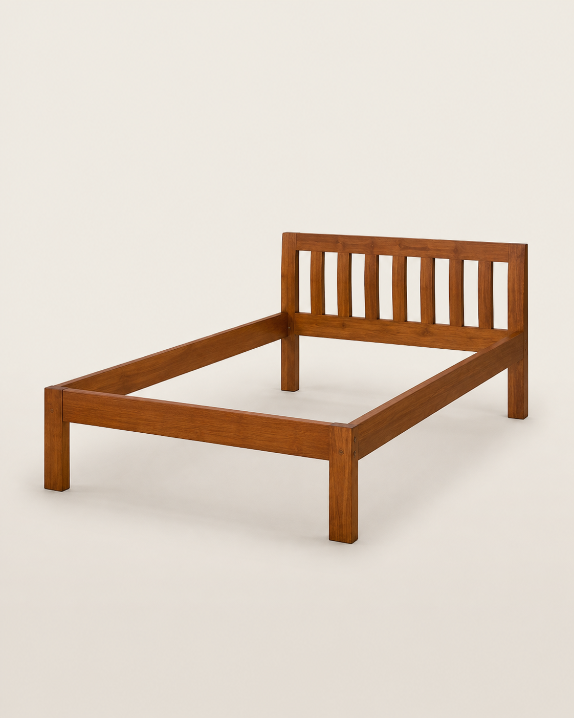 5by 6 bed Mvule Grandeur — handcrafted African furniture by Kim's furniture in Kenya (view 2)