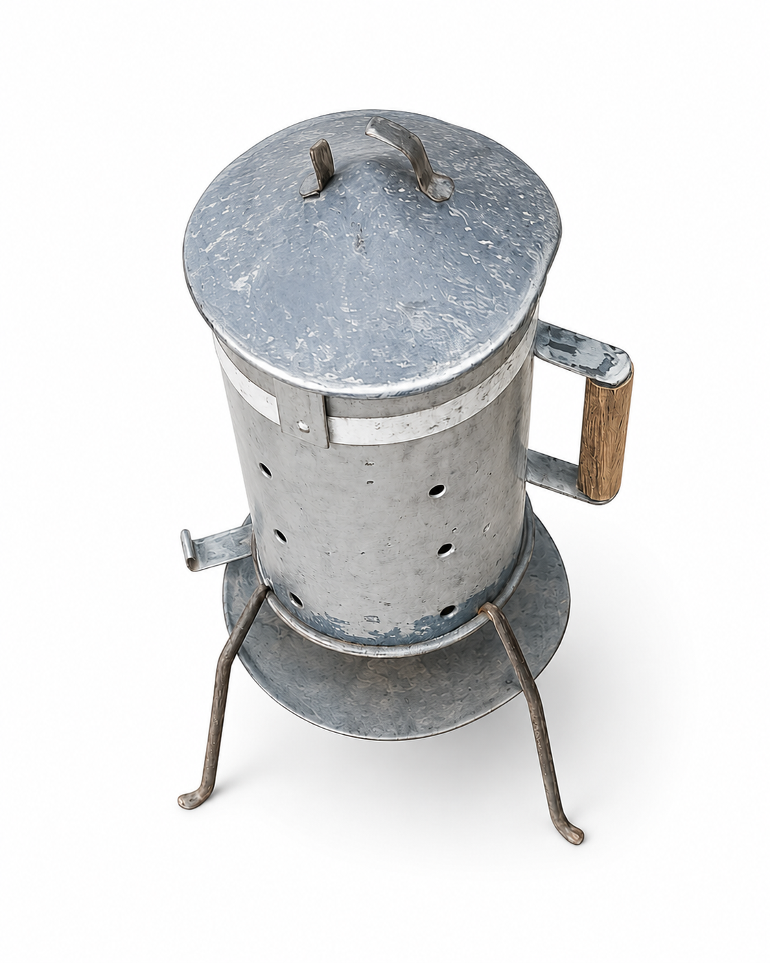 Eebo Smoker — handcrafted African outdoor by Simba hills furniture and metal work in Kenya (view 2)