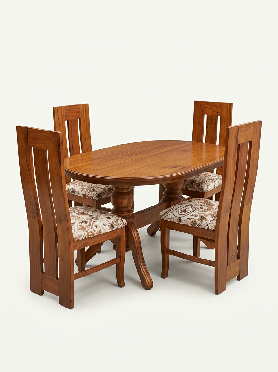 Ofira Dining Table — handcrafted African furniture by Kemu furniture  in Kenya (view 2)
