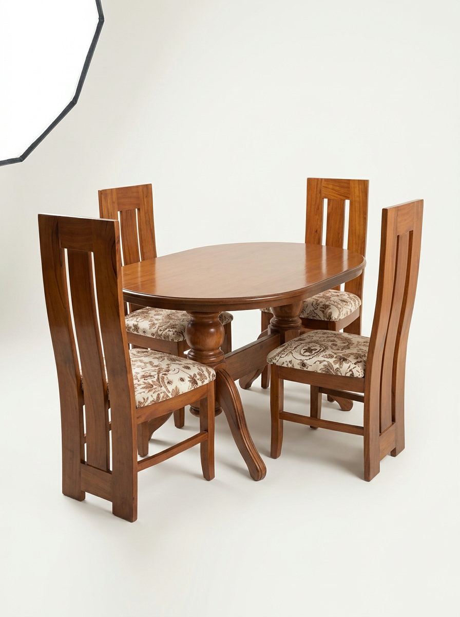 Ofira Dining Table — handcrafted African furniture by Kemu furniture  in Kenya (view 3)
