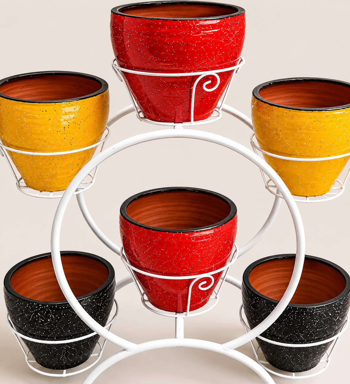 Eneko Planter Display — handcrafted African outdoor by Paulinemumu4 in Kenya (view 3)